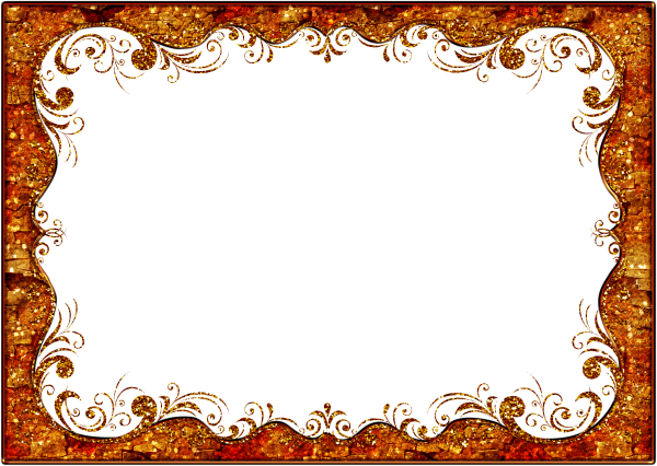 Рамка в народном стиле