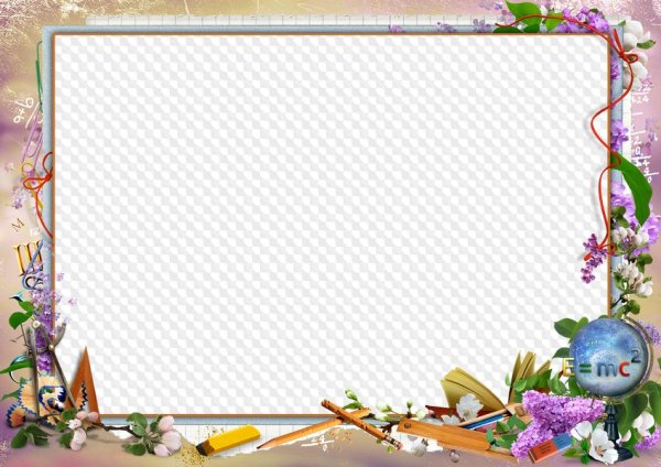 Фоторамка школа