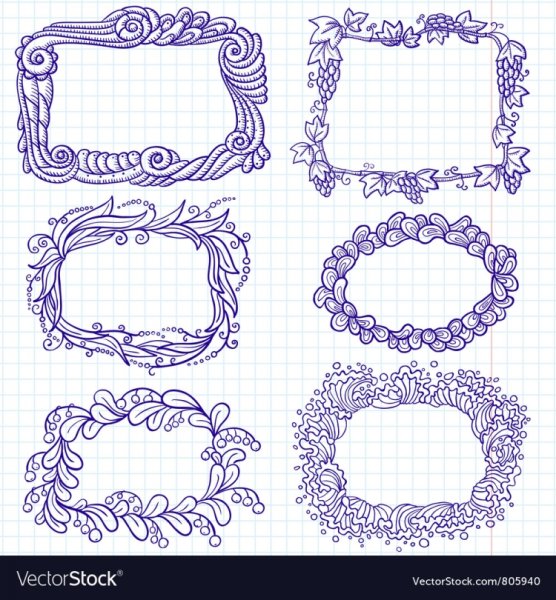 Рамка нарисованная