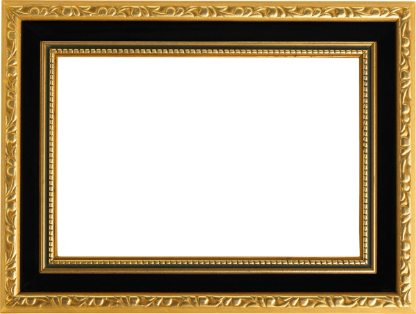 Рамка золото