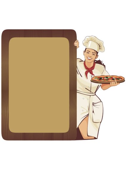 Фоторамка повар