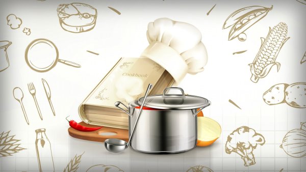Фон для презентации по кулинарии