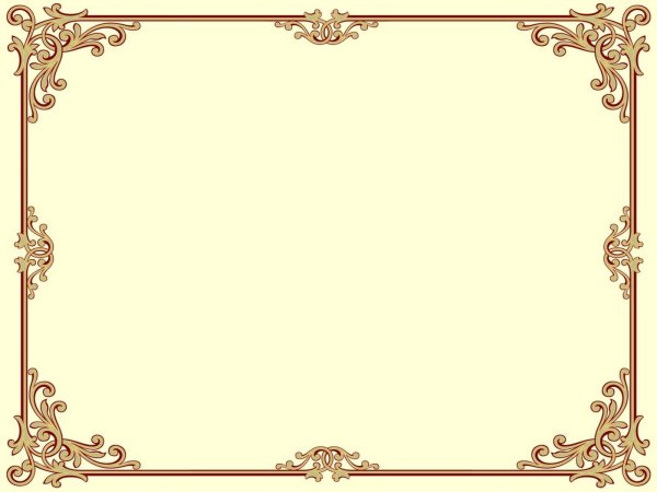 Шаблон для презентации рамка