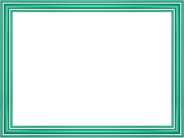 Рамка голубая