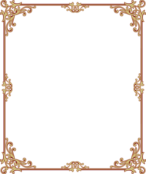 Красивая рамка для реферата