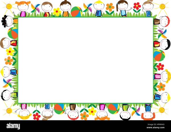 Рамки детские горизонтальные