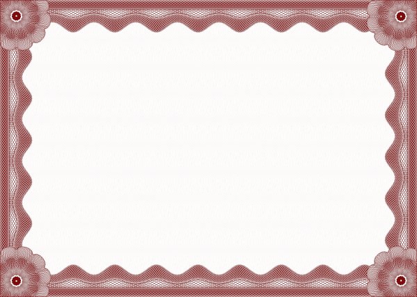 Рамка для сертификата