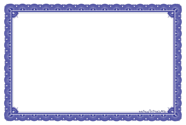 Рамка для сертификата