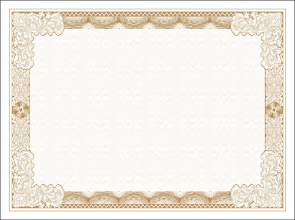 Векторные рамки для сертификатов