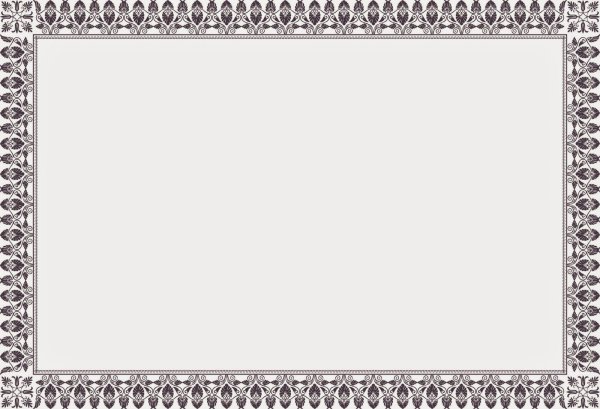 Векторные рамки для сертификатов