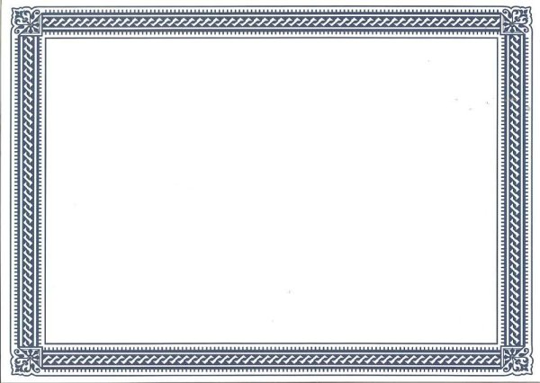 Векторные рамки для сертификатов