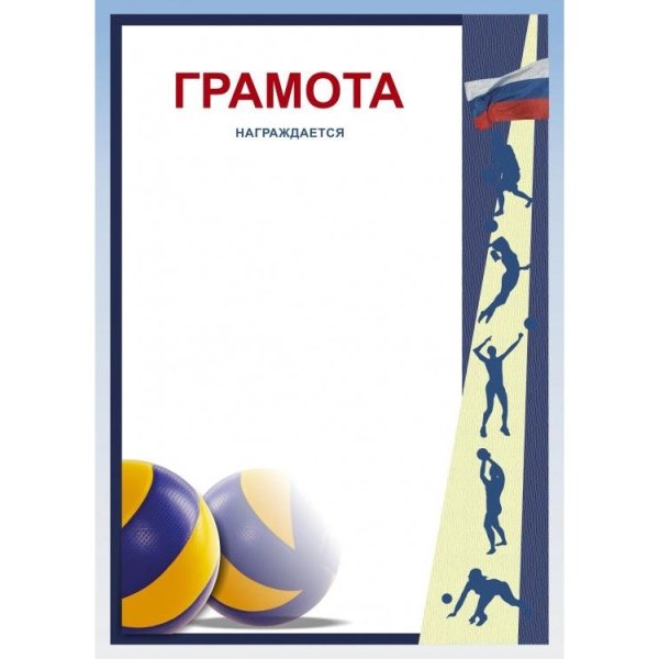 Спортивная грамота волейбол