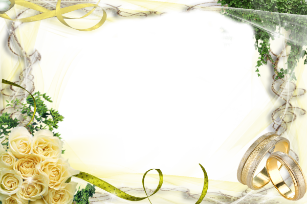 Свадебные рамки для фотошопа
