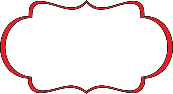 Фигурная рамка