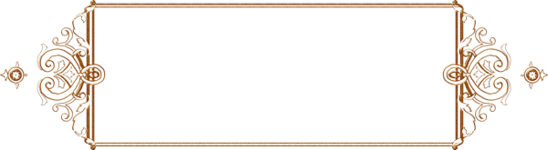 Узкая рамка с вензелями