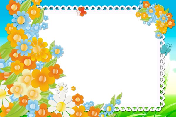 Рамки летние детские