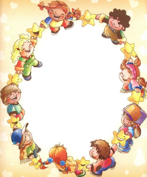 Рамка дети в детском саду