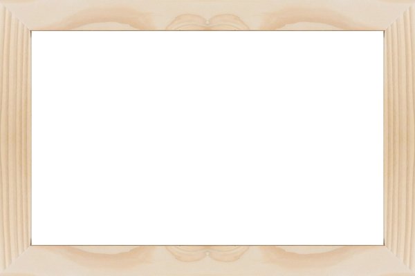 Тонкая деревянная рамка