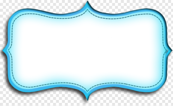 Фигурная рамка для надписи