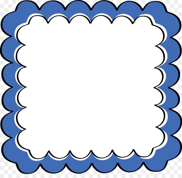 Фигурная рамка детская