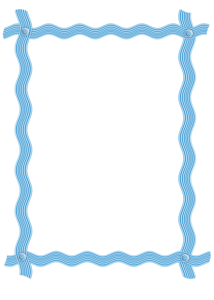 Рамка волна