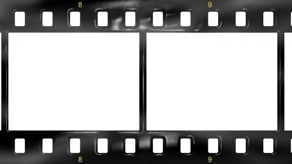 Рамка в виде фотопленки