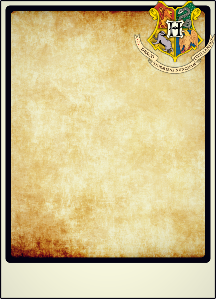 Диплом Хогвартса Гарри Поттера