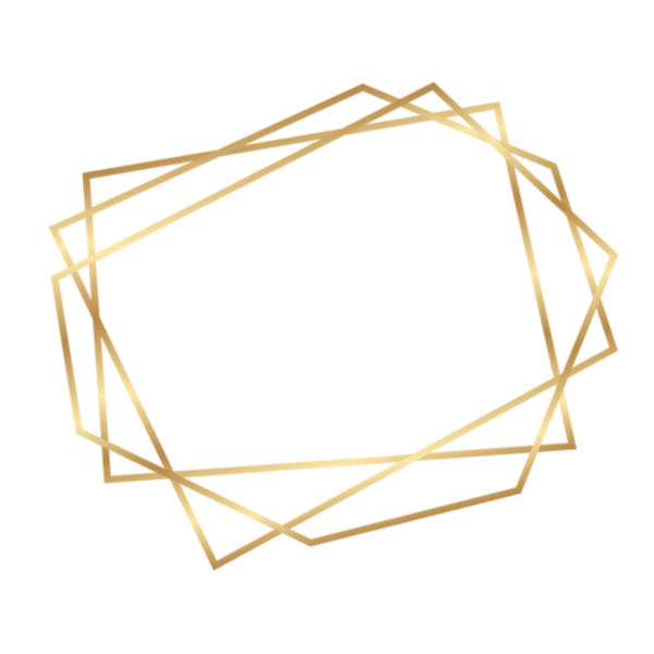 Геометрические линии золото
