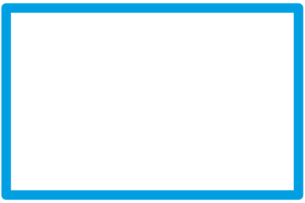 Синяя рамка для фотошопа