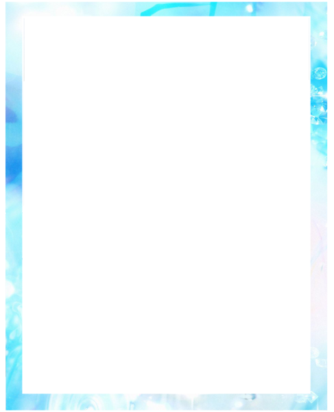 Рамка для текста синего цвета