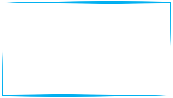 Синяя рамка на прозрачном фоне