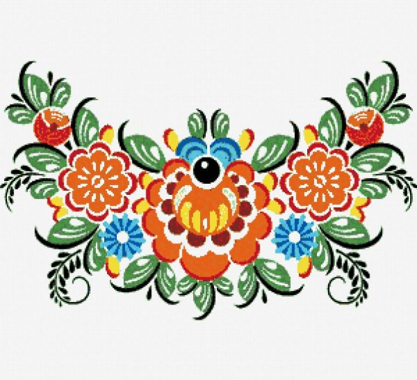 Русский орнаменты Городец