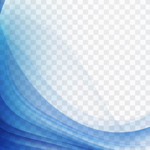 Бело голубая абстракция