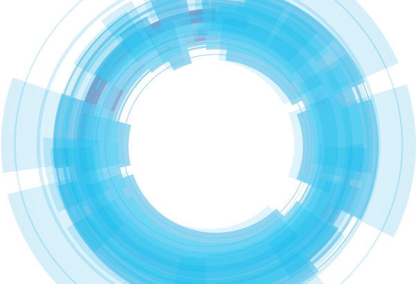 Векторные круги на прозрачном фоне