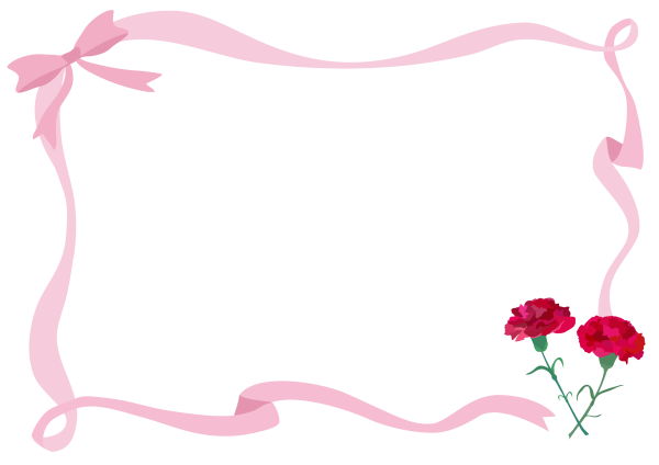 Рамки с гвоздиками на прозрачном фоне