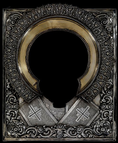 Оклад иконы для фотомонтажа