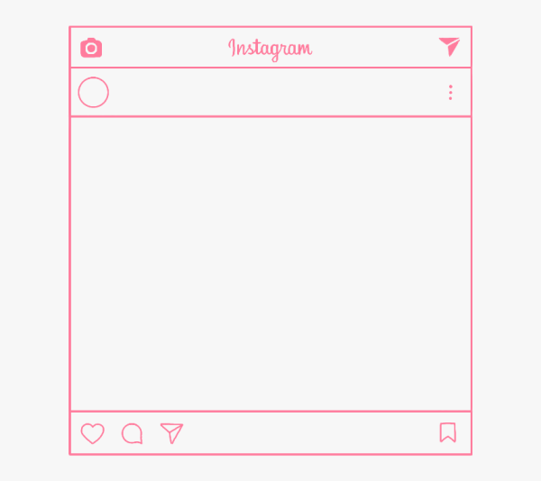 Instagram Overlay рамка
