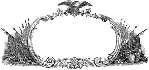 Винтажные рамки виньетки