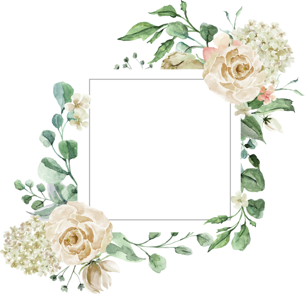 Рамка для приглашения в бежевом цвете
