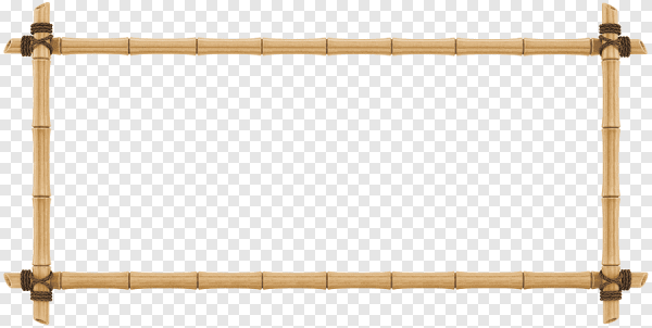 Рамка из бамбука