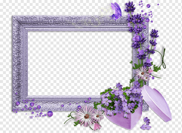 Фиолетовая рамка