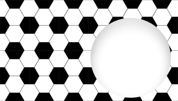 Фоторамка футбольный мяч