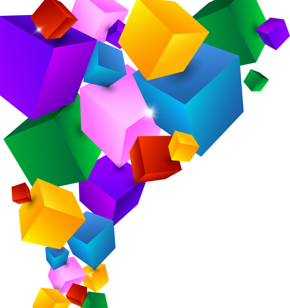 Яркие геометрические фигуры