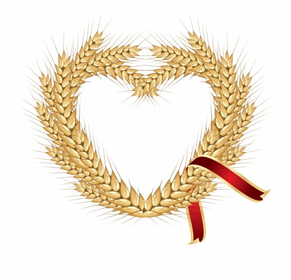 Рамка колосья