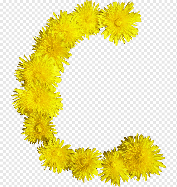 Рамка одуванчики