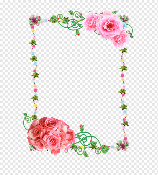 Рамка из цветов