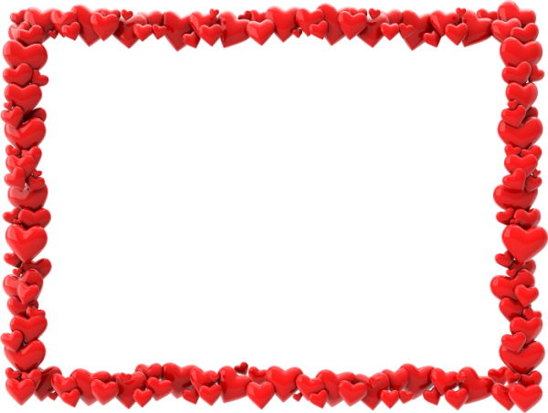 Рамочка с сердечками