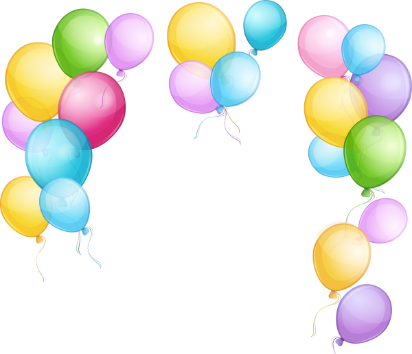Рамка воздушные шары