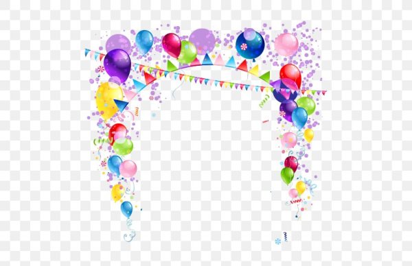 Рамка из воздушных шаров