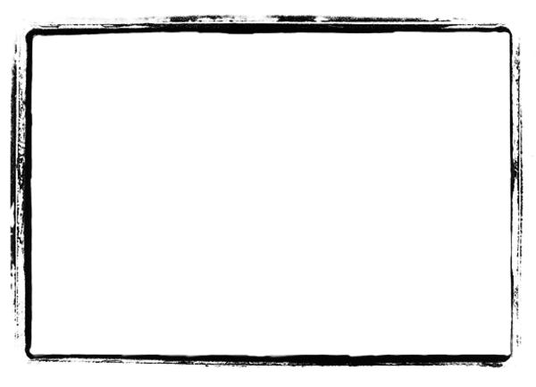 Черная прямоугольная рамка на прозрачном фоне